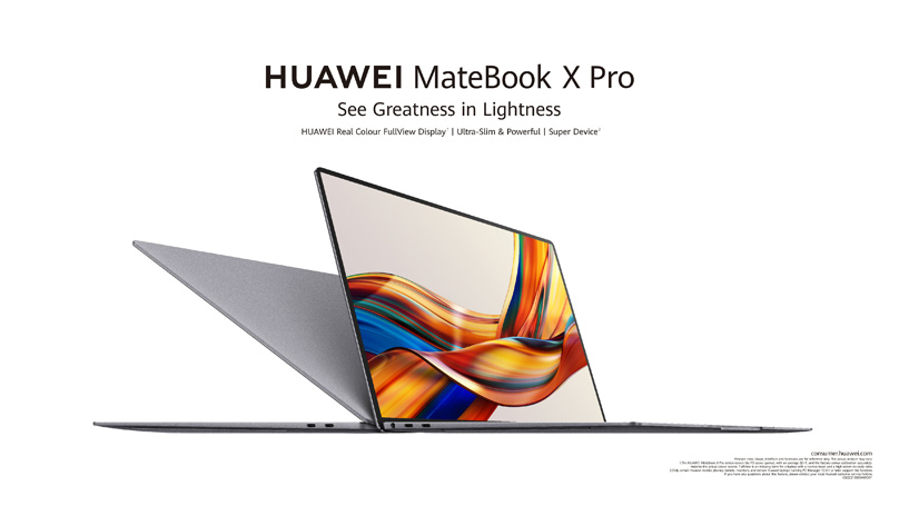 HUAWEI MateBook X Pro mang đến trải nghiệm thông minh được nâng cấp