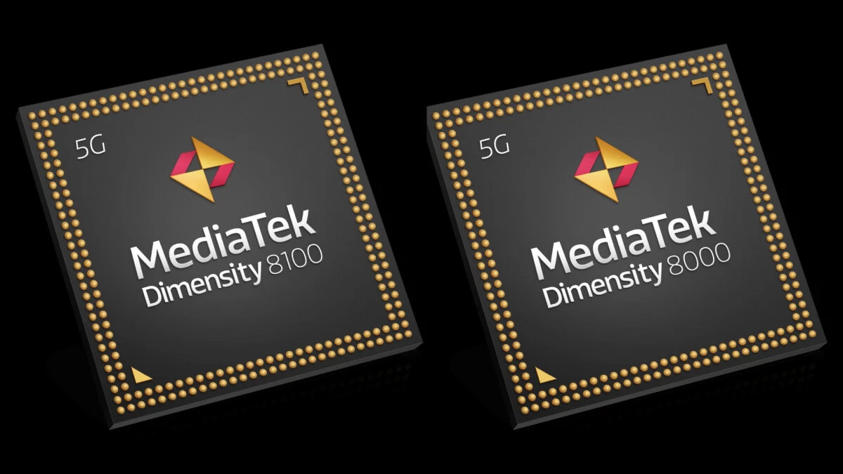 Hai bộ vi xử lý MediaTek Dimensity 8000 và 8100
