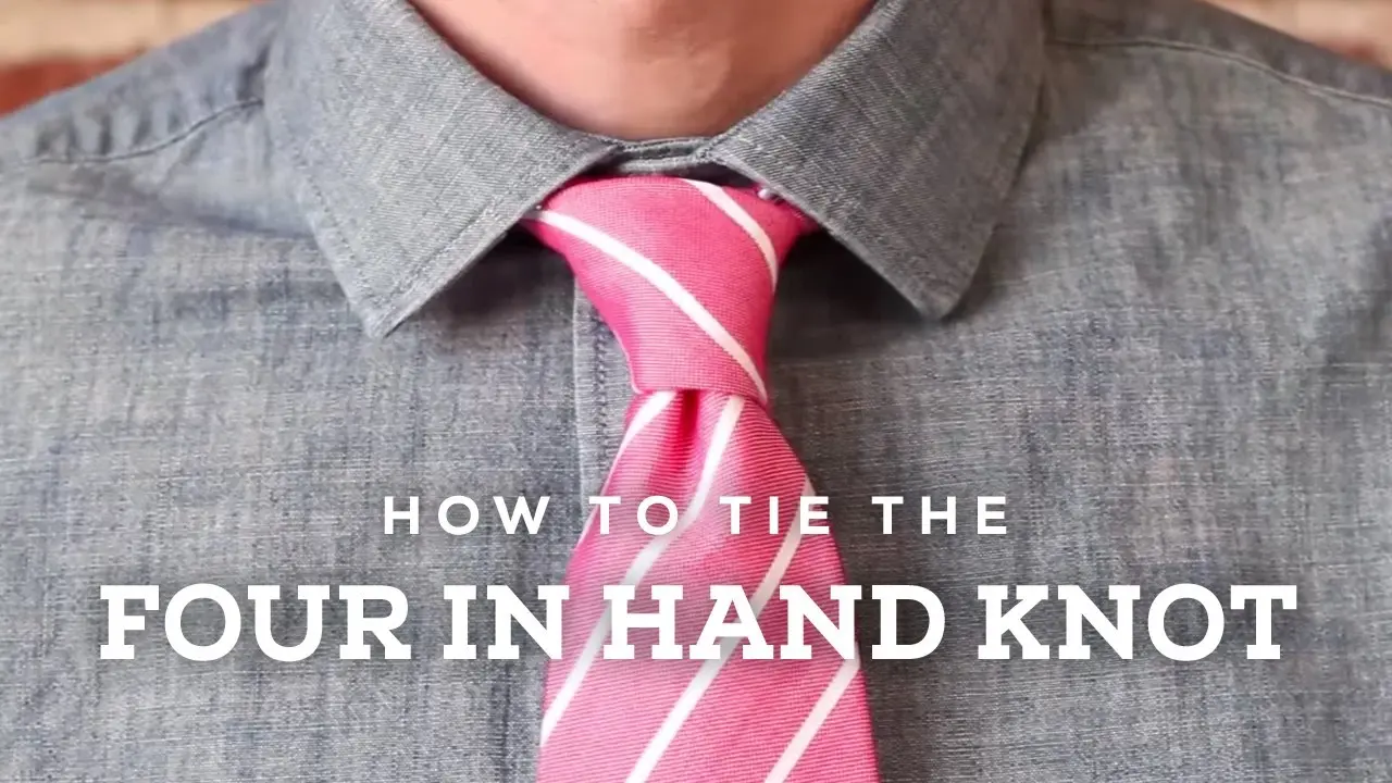 4 cách thắt cà vạt dễ nhất